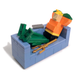 Illustration for article titled Optimus Prime, Batman, And Other Heroes Lounging On Lego Couches